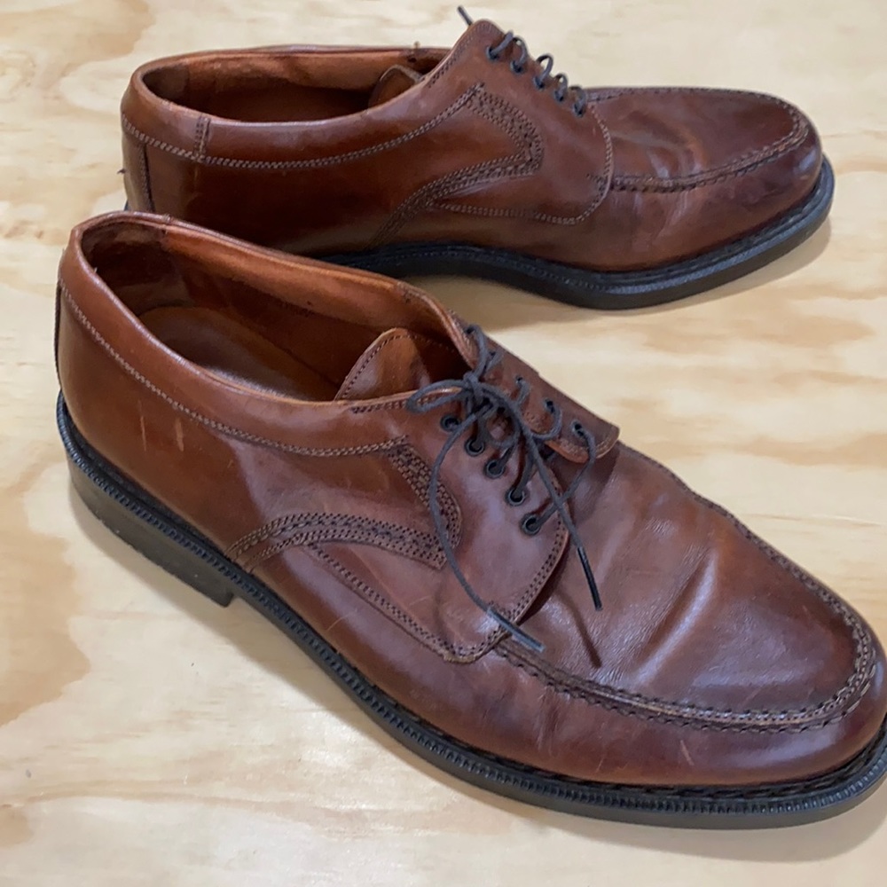 Johnston & Murphy Leather shoes size 14